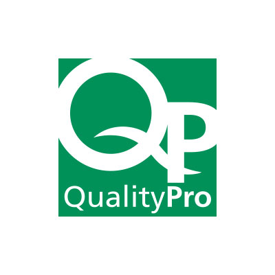 Quality Pro QP Green Logo